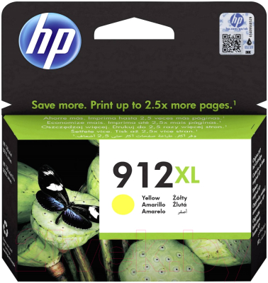 Картридж HP 912XL High Yield Yellow (3YL83AE)