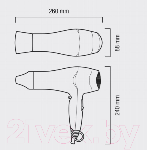 Фен Valera Excel 1800 TF 561.19 TF