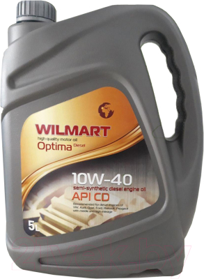 Моторное масло Wilmart Optima Diesel 10W40 CD / WOD5L (5л)
