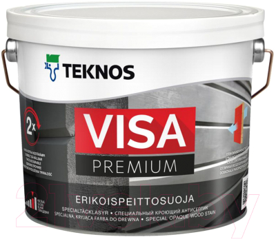 

Антисептик для древесины Teknos, Бесцветный, Visa Premium Base 3
