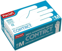 

Перчатки одноразовые Paclan, Contact Латексные