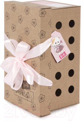 Мягкая игрушка Budi Basa Ли-Ли в розовом костюме в клетку / LK24-028