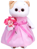 

Мягкая игрушка Budi Basa, Ли-Ли в розовом платье с букетом / LK24-048