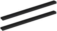 Комплект ручек для мебели Aquanet Nova / 243727 (черный матовый) - 
