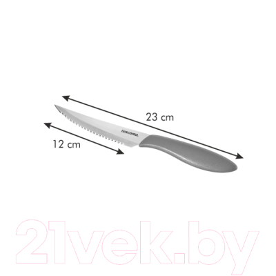 Набор ножей Tescoma Presto 863056.11 (6шт, белый)