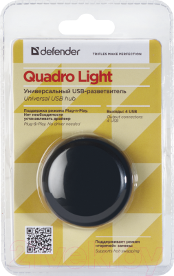 USB-хаб Defender Quadro Light / 83201
