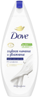 Гель для душа Dove Глубокое питание и увлажнение (250мл) - 