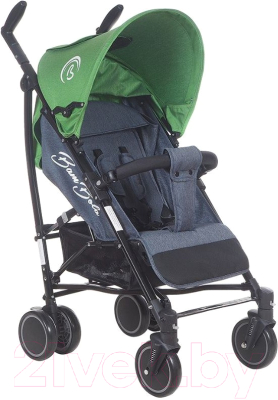 Детская прогулочная коляска Bambola Eclipse (серый/зеленый)