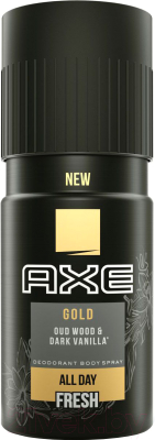 Набор косметики для тела Axe Gold дезодорант-спрей 150мл + гель для душа 250мл