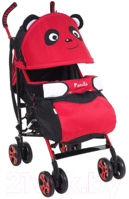 Детская прогулочная коляска Bambola Panda (красный)