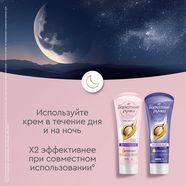 Крем для рук Бархатные ручки Питательный (80мл)