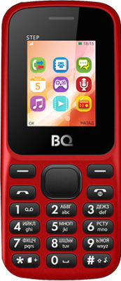 Мобильный телефон BQ Step BQ-1805 (красный)
