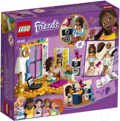 Конструктор Lego Friends Спальня Андреа 41341