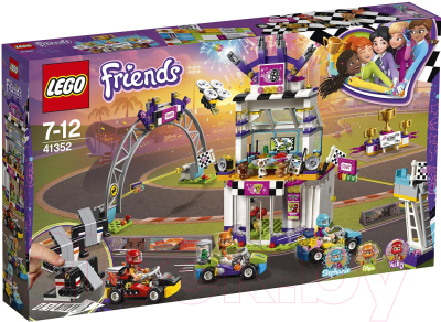 Конструктор Lego Friends Большая гонка 41352