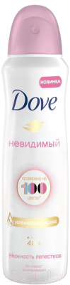 

Антиперспирант-спрей Dove, Невидимый. Нежность лепестков