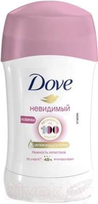 Антиперспирант-стик Dove Невидимый. Нежность лепестков (40мл)