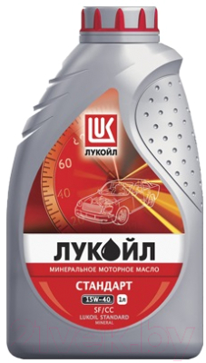 Моторное масло Лукойл Стандарт 15W40 SF/CC / 19434 (1л)