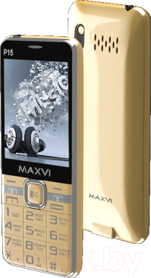 Мобильный телефон Maxvi P15 (золото)
