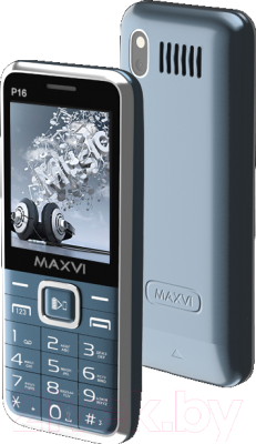 Мобильный телефон Maxvi P16 (маренго)
