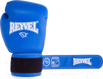 Боксерские перчатки Reyvel RV-101 / 8oz (синий)