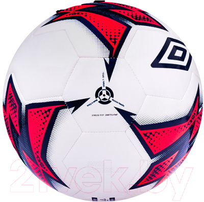 Футбольный мяч Umbro Neo Trainer 20877U (размер 5, белый/синий/розовый)