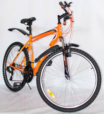 Велосипед PIONEER City (19, оранжевый/черный/белый)
