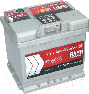 Автомобильный аккумулятор Fiamm Titanium Pro 7905145 (54 А/ч)