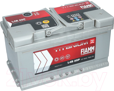 Автомобильный аккумулятор Fiamm Titanium Pro 7905158 (85 A/ч)