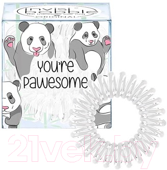 

Набор резинок для волос Invisibobble, Original You’re Pawesome!