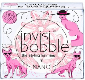 

Набор резинок для волос Invisibobble, Nano Cattitude Is Everything!