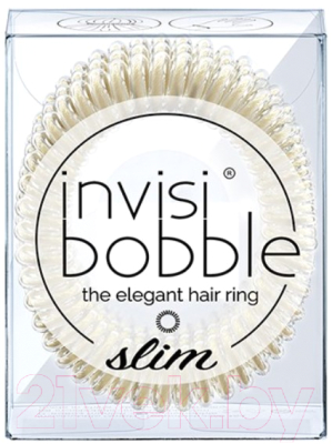 Набор резинок для волос Invisibobble Slim Stay (Gold)