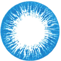 Комплект контактных линз Hera Rise Blue Sph-3.00 (2шт) - 