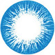 Комплект контактных линз Hera Rise Blue Sph-3.00 (2шт) - 