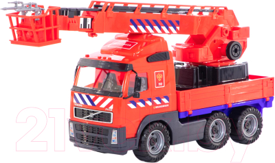 

Автомобиль игрушечный Полесье, Volvo пожарный / 77301