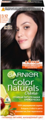 

Крем-краска для волос Garnier, Брюнет, Color Naturals Creme 3.12