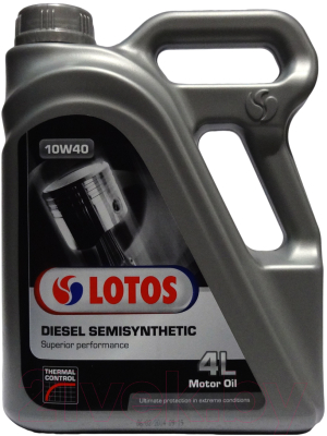 Моторное масло Lotos Diesel Semisynthetic 10W40 (4л)