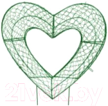 Каркасное топиари Грифонсервис Сердце ТОП45-1 (зеленый)