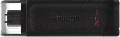 Usb flash накопитель Kingston DataTraveler 70 32GB Black (DT70/32GB)