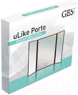 Зеркало косметическое Gess Porto uLike GESS-805p (складное)