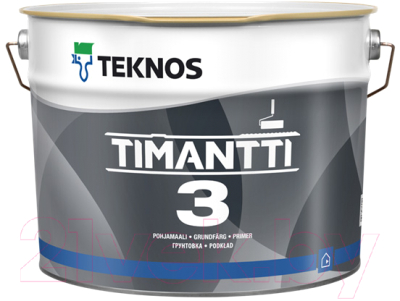 Грунтовка Teknos Timantti 3 (9л, белый)