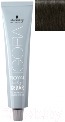 

Крем-краска для волос Schwarzkopf Professional, Брюнет, Igora Royal Ashy Cedar 5-21