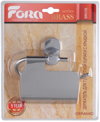 Держатель для туалетной бумаги FORA Brass BR015