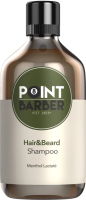 

Шампунь для волос Farmagan, Point Barber Hair & Beard освежающий