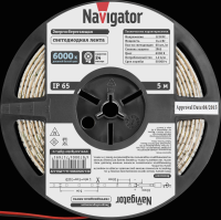 

Светодиодная лента, 71 769 NLS-5050СW60-14.4-IP65-12V R5