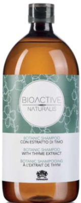 Шампунь для волос Farmagan Naturalis Botanic с экстрактом тимьяна и оливы (1л)