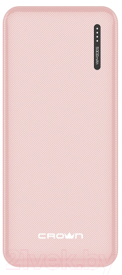 Портативное зарядное устройство Crown CMPB-5000 (розовый)