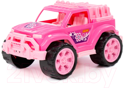 Автомобиль игрушечный Полесье Легион №4 / 78278 (розовый)