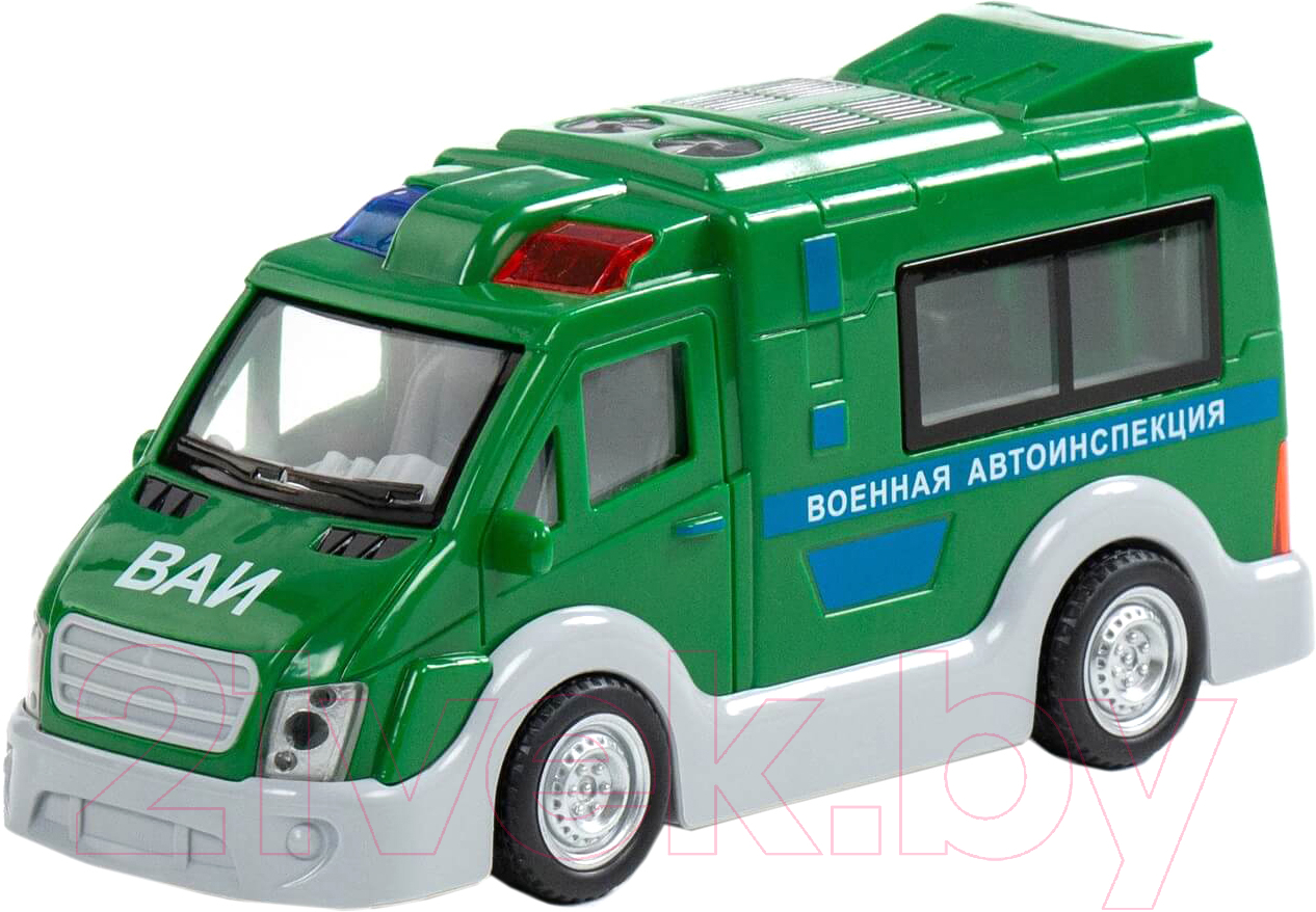 Автомобиль игрушечный Полесье ВАИ / 79640 (инерционный) — фото 1