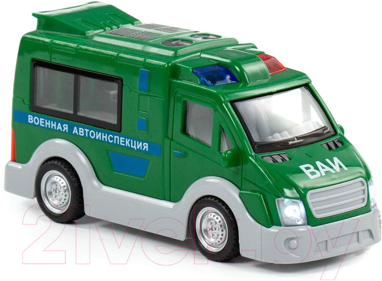 Автомобиль игрушечный Полесье ВАИ / 79640 (инерционный) — фото 4