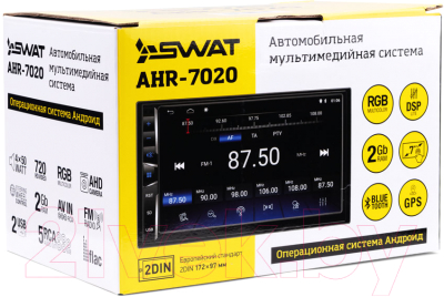 Бездисковая автомагнитола Swat AHR-7020